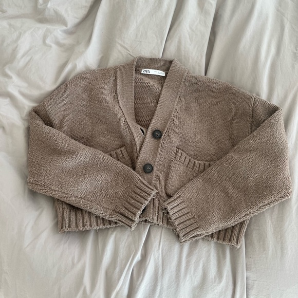 Zara cropped cardigan - Picture 2 of 3